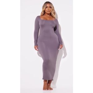 Pretty Little Thing Long Sleeve Maxi Dress